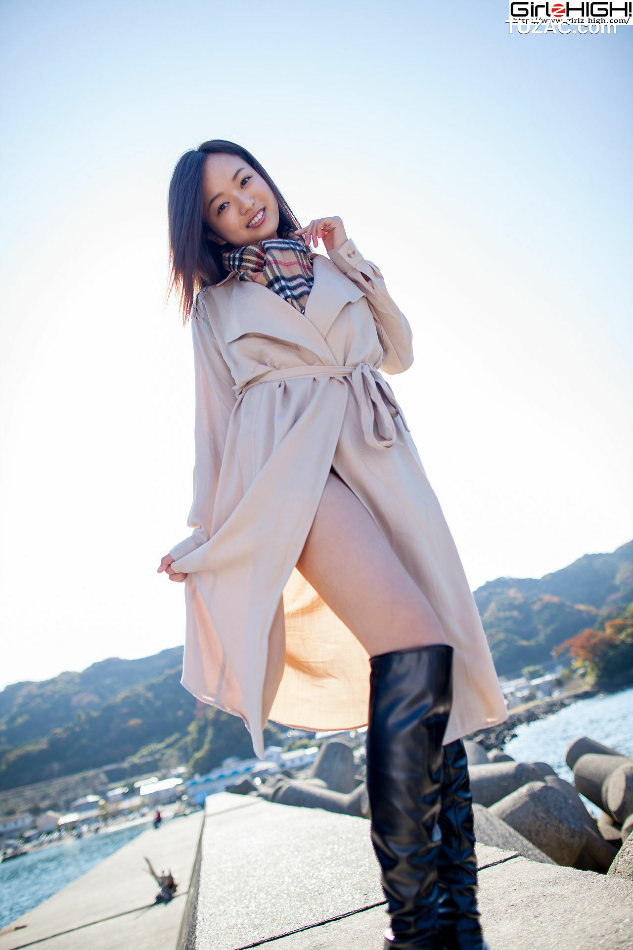 Girlz-High_ Mayumi Yamanaka 山中真由美 - 海边长靴系列 - bmay_011_001 写真集[45P]