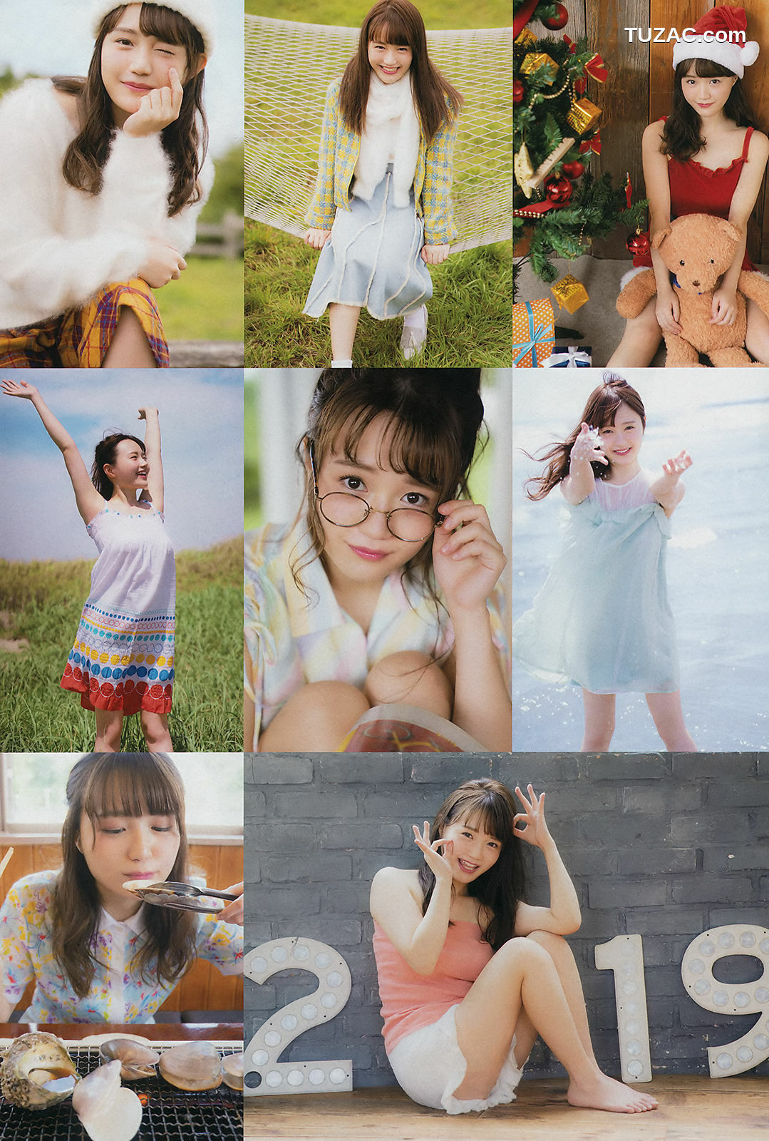 Weekly Big Comic Spirits杂志写真_ 尾崎由香 Yuka Ozaki 2018年No.51 写真杂志[7P]