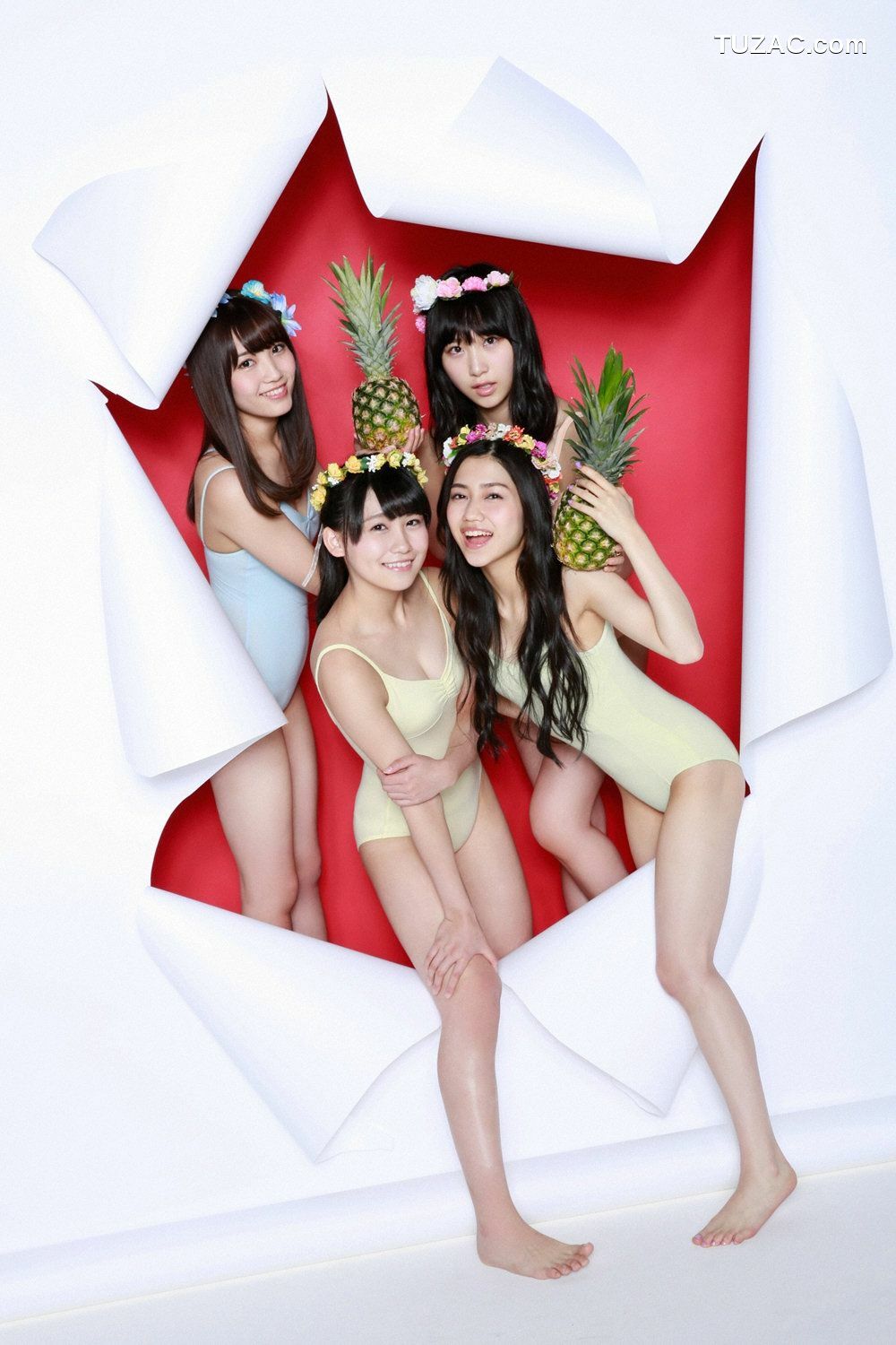 YS Web_AKB48成员(小嶋真子、加藤玲奈、田野優花、高橋朱里)《18歳のAKB48》写真集 Vol.657[50P]