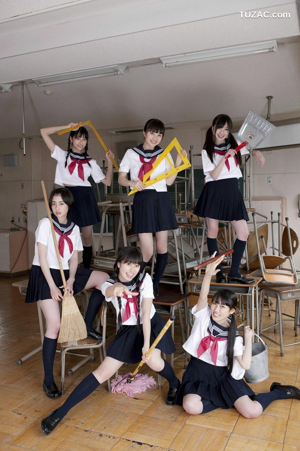 YS Web_Momoiro Clover 桃色幸运草Z ももいろクローバーZ《PEACH&times;6》写真集 Vol.402[96P]