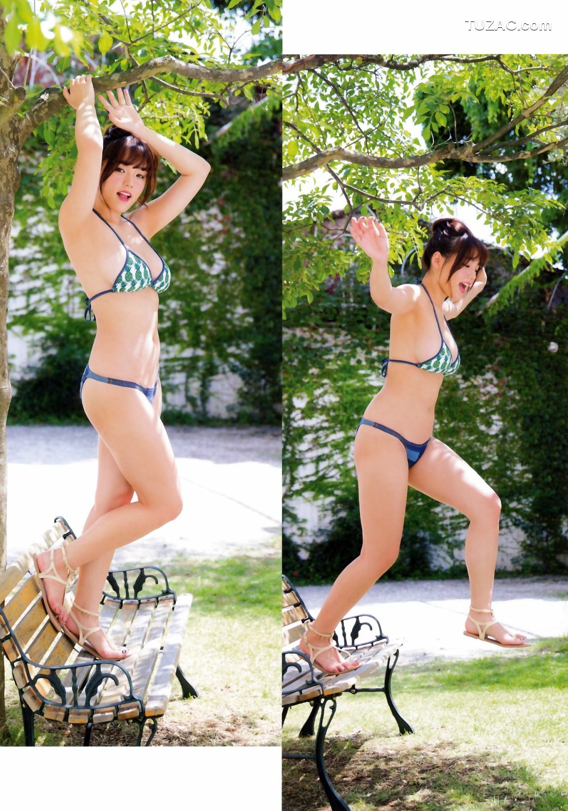 Young Champion杂志写真_ 篠崎愛 佐藤ありさ 2015年No.01 写真杂志[26P]