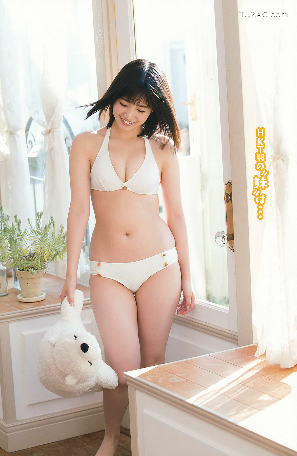 Young Gangan杂志写真_ 朝長美桜 月足天音 荒巻美咲 2017年No.03 写真杂志[30P]