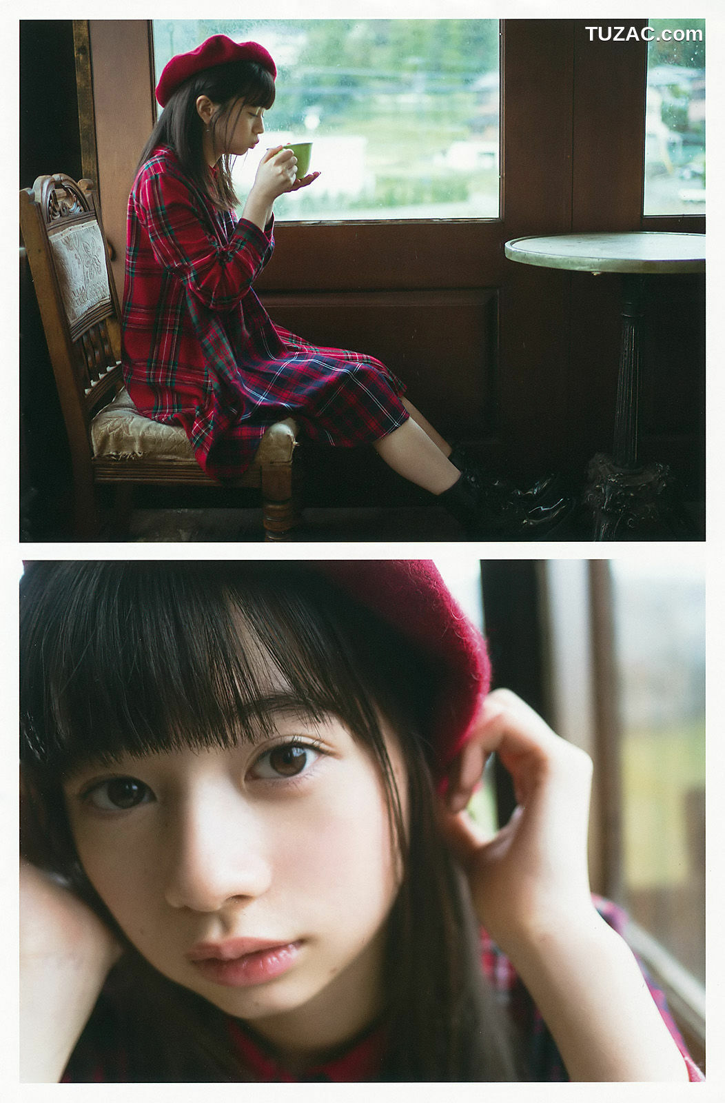 Young Gangan杂志写真_ 桜田ひより 小畑優奈 篠崎こころ 2017年No.24 写真杂志[35P]