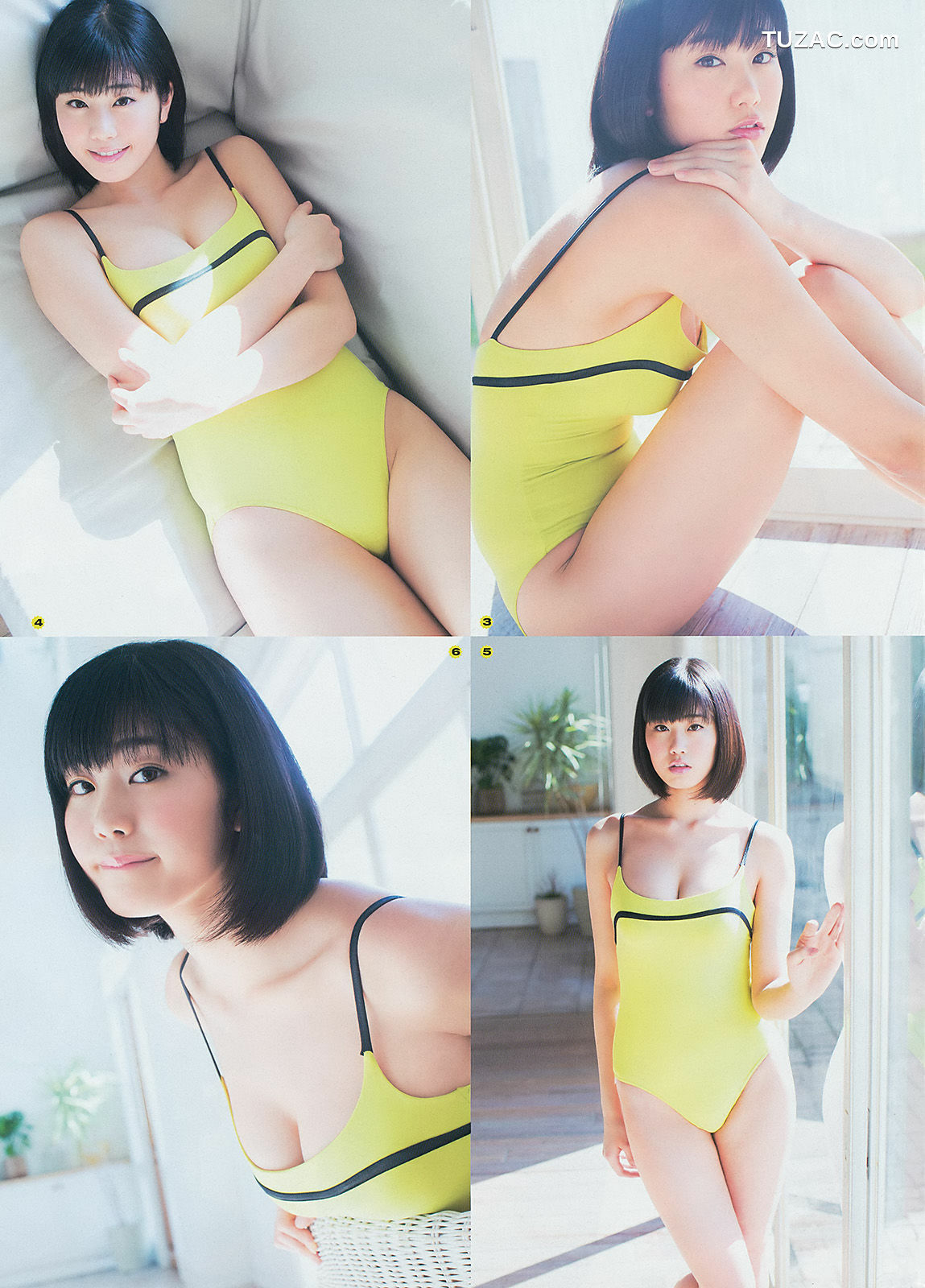 Young Gangan杂志写真_ 篠崎愛 加藤里保菜 吉本ほのか 稲村亜美 2014年No.06 写真杂志[23P]