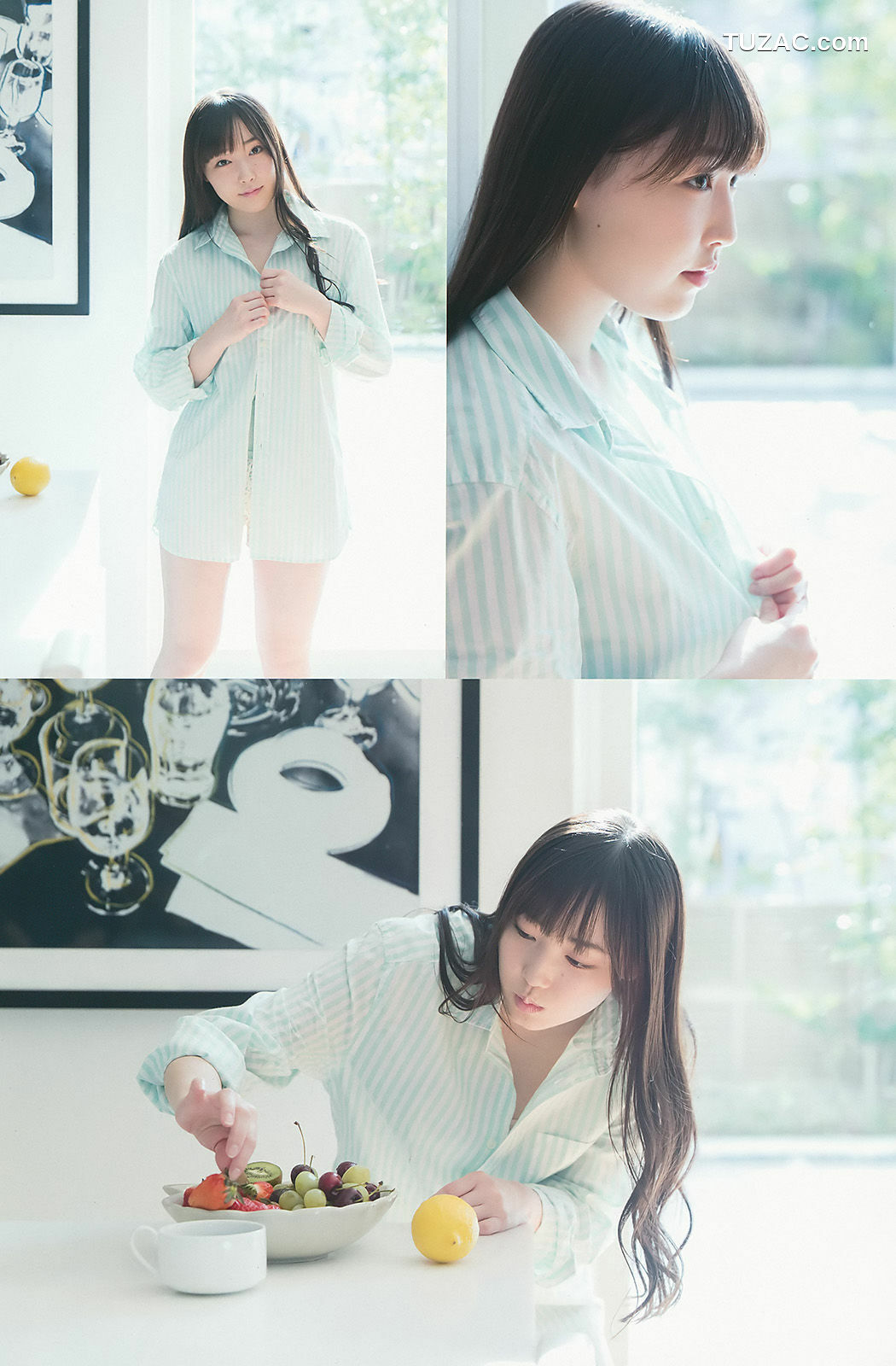 Young Gangan杂志写真_ 譜久村聖 MIYU 2017年No.20 写真杂志[37P]