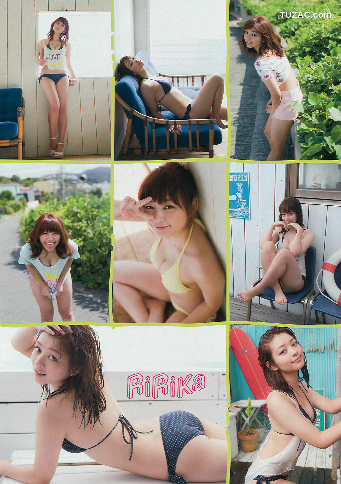 Young Magazine杂志写真_ 佐々木希 里々佳 2014年No.48 写真杂志[10P]