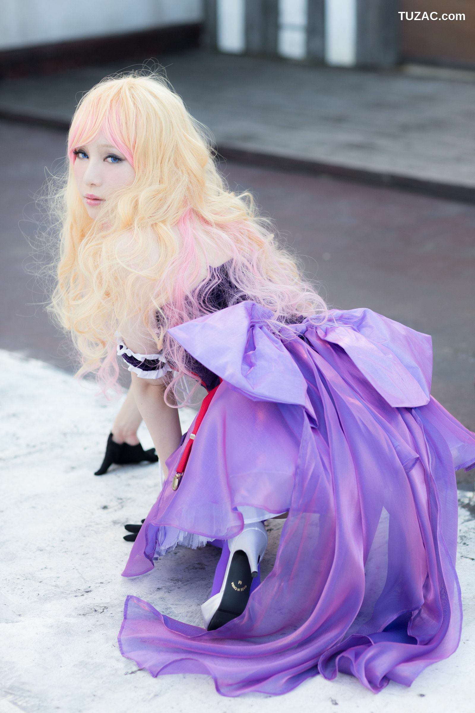 日本CosPlay_Aoi(葵) 《Macros(マクロス)》Sheryl Nome(シェリル·ノーム) 写真集[70P]