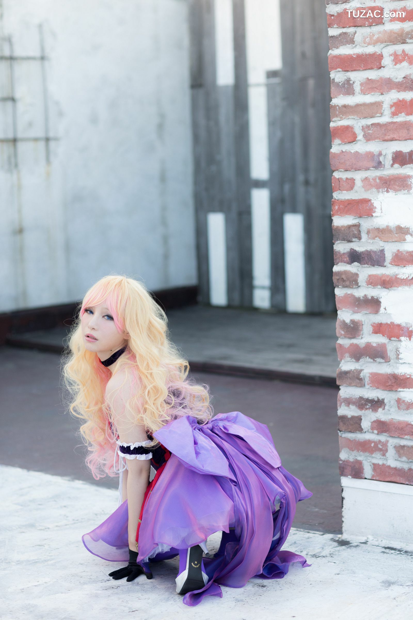 日本CosPlay_Aoi(葵) 《Macros(マクロス)》Sheryl Nome(シェリル·ノーム) 写真集[70P]