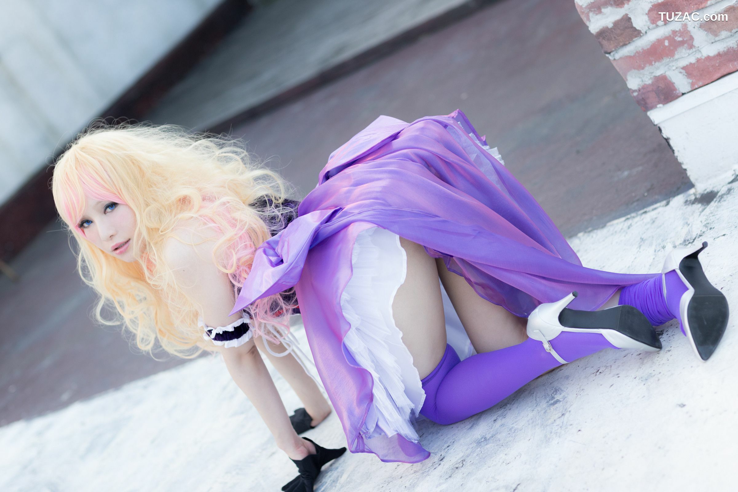 日本CosPlay_Aoi(葵) 《Macros(マクロス)》Sheryl Nome(シェリル·ノーム) 写真集[70P]