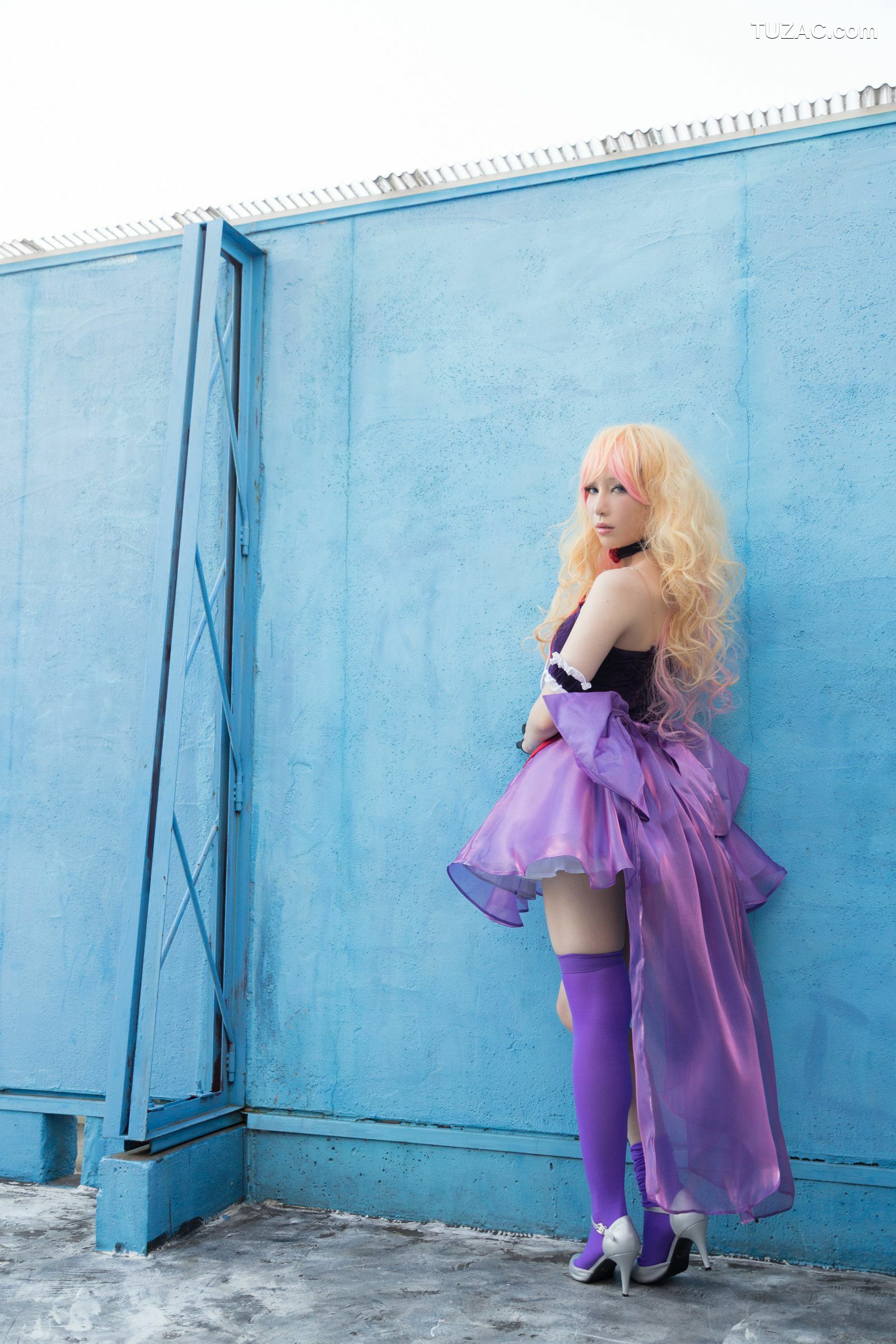 日本CosPlay_Aoi(葵) 《Macros(マクロス)》Sheryl Nome(シェリル·ノーム) 写真集[70P]