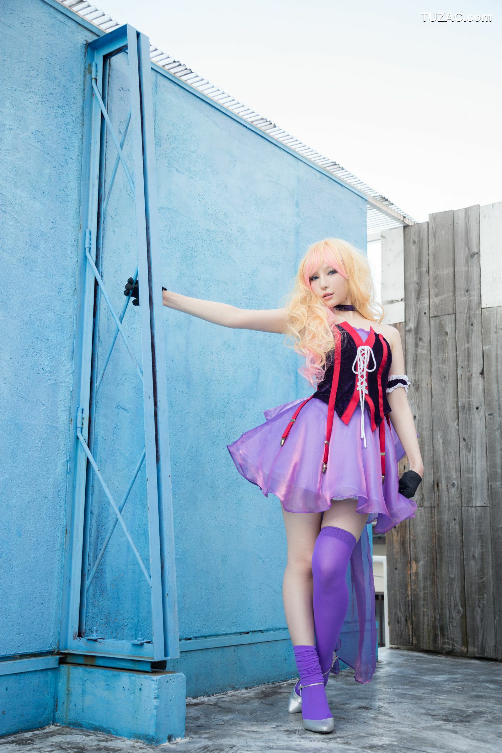 日本CosPlay_Aoi(葵) 《Macros(マクロス)》Sheryl Nome(シェリル·ノーム) 写真集[70P]