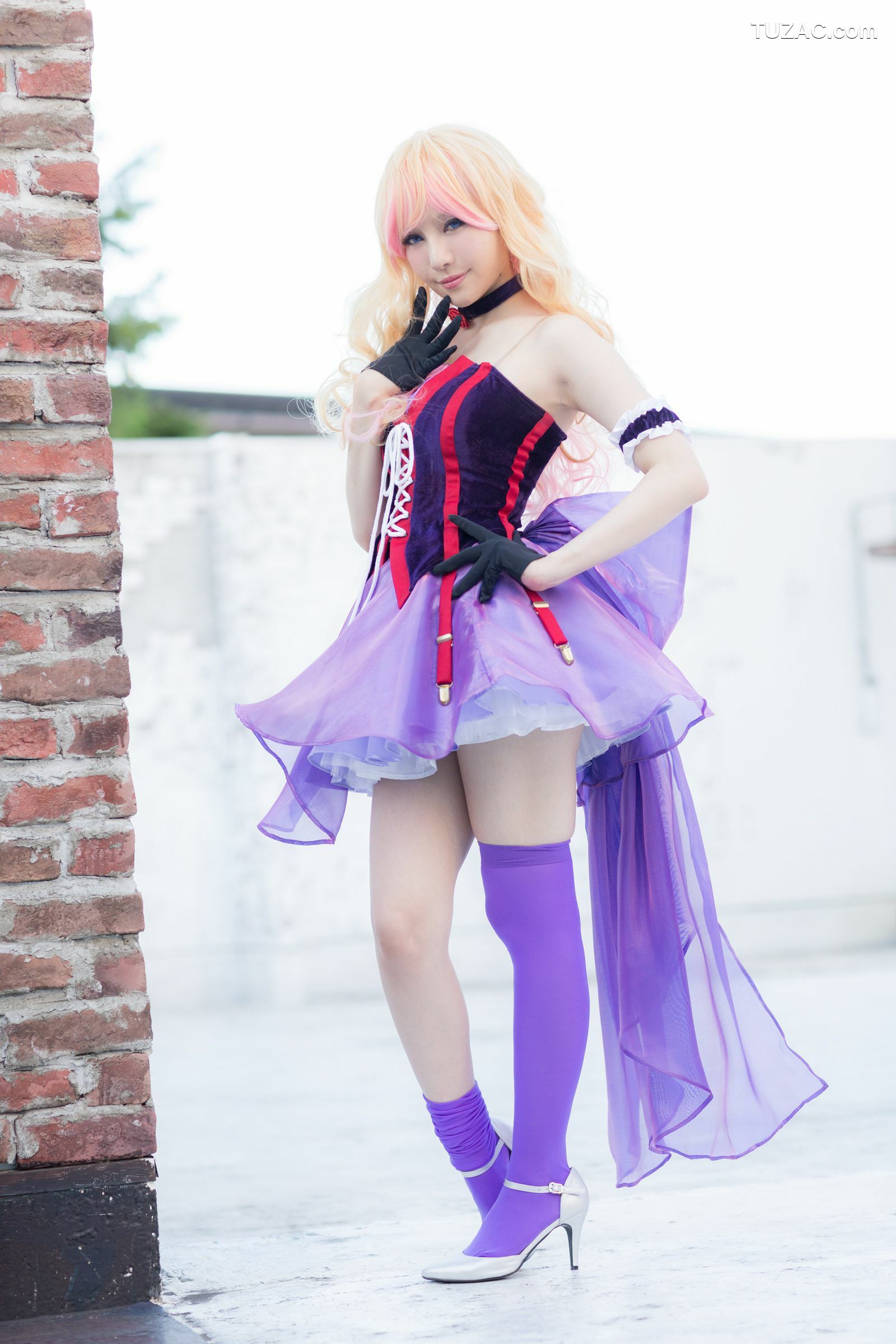 日本CosPlay_Aoi(葵) 《Macros(マクロス)》Sheryl Nome(シェリル·ノーム) 写真集[70P]