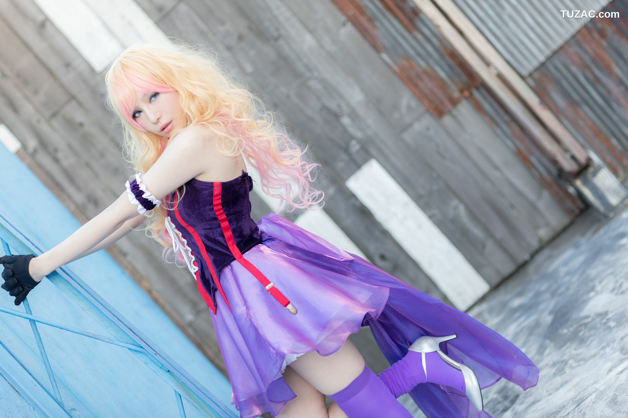 日本CosPlay_Aoi(葵) 《Macros(マクロス)》Sheryl Nome(シェリル·ノーム) 写真集[70P]