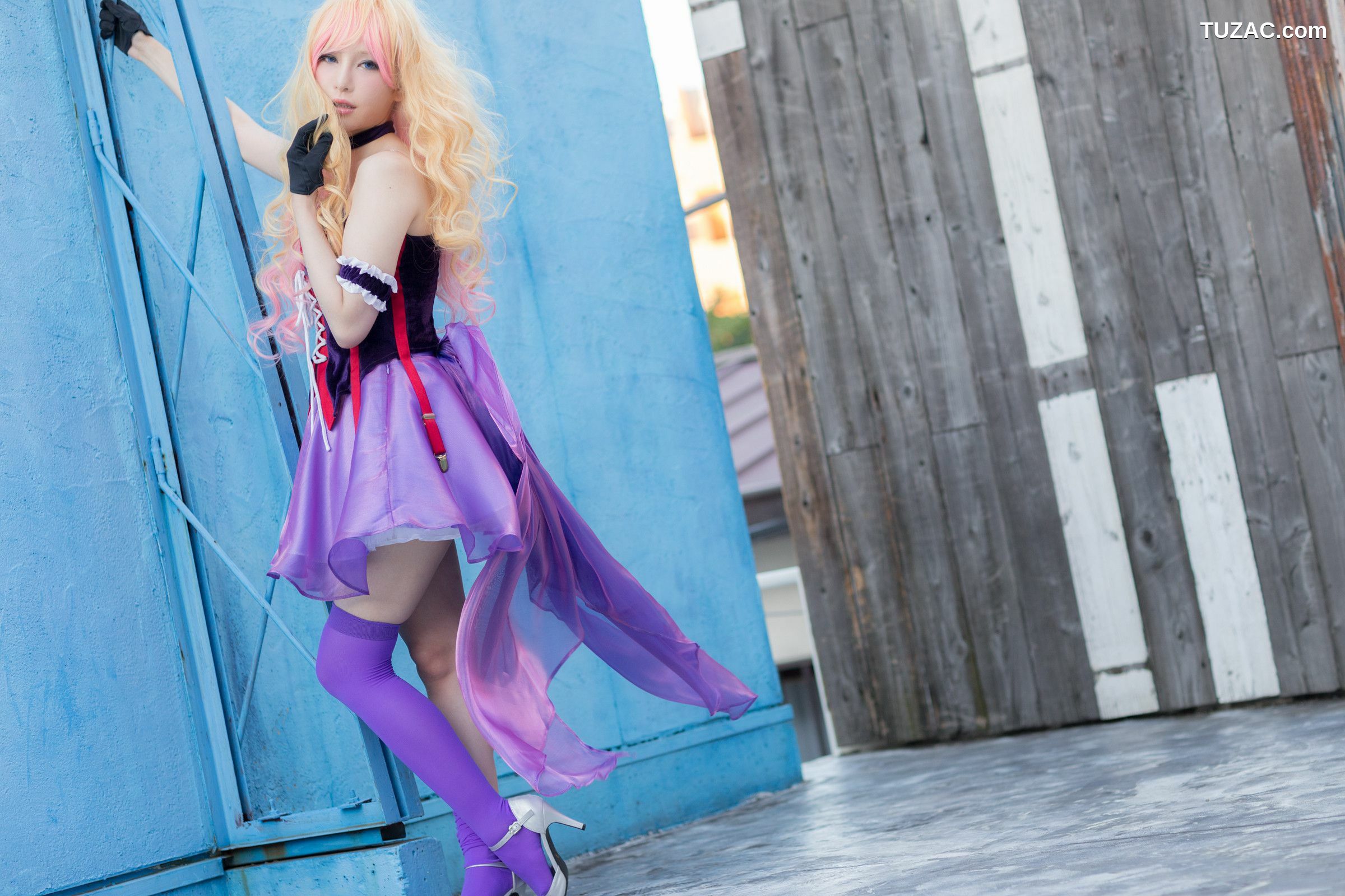 日本CosPlay_Aoi(葵) 《Macros(マクロス)》Sheryl Nome(シェリル·ノーム) 写真集[70P]