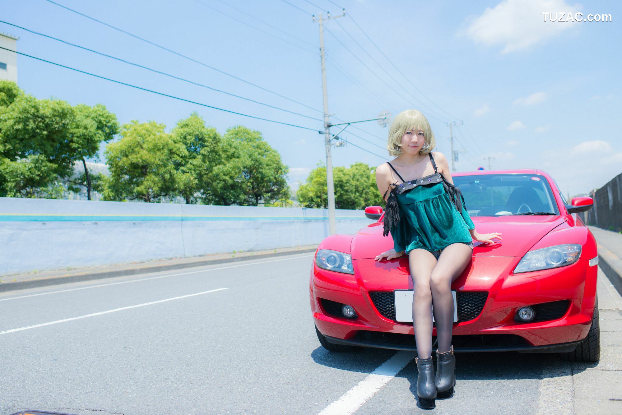 日本CosPlay_Ayane(あやね) 《Idolmaster》Takagaki Kaede(高垣楓) 写真集[100P]