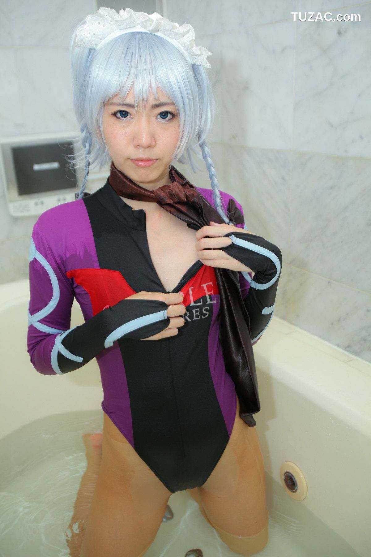 日本CosPlay_Ayane(あやね) 《Touhou Project》Izayoi Sakuya 写真集[100P]