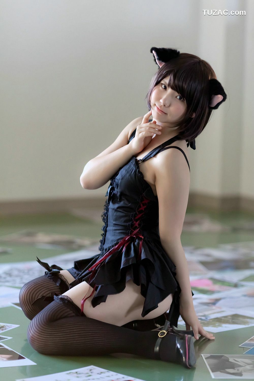 日本CosPlay_Enako(えなこ) Enacat(エナキャット)・Black 写真集[120P]