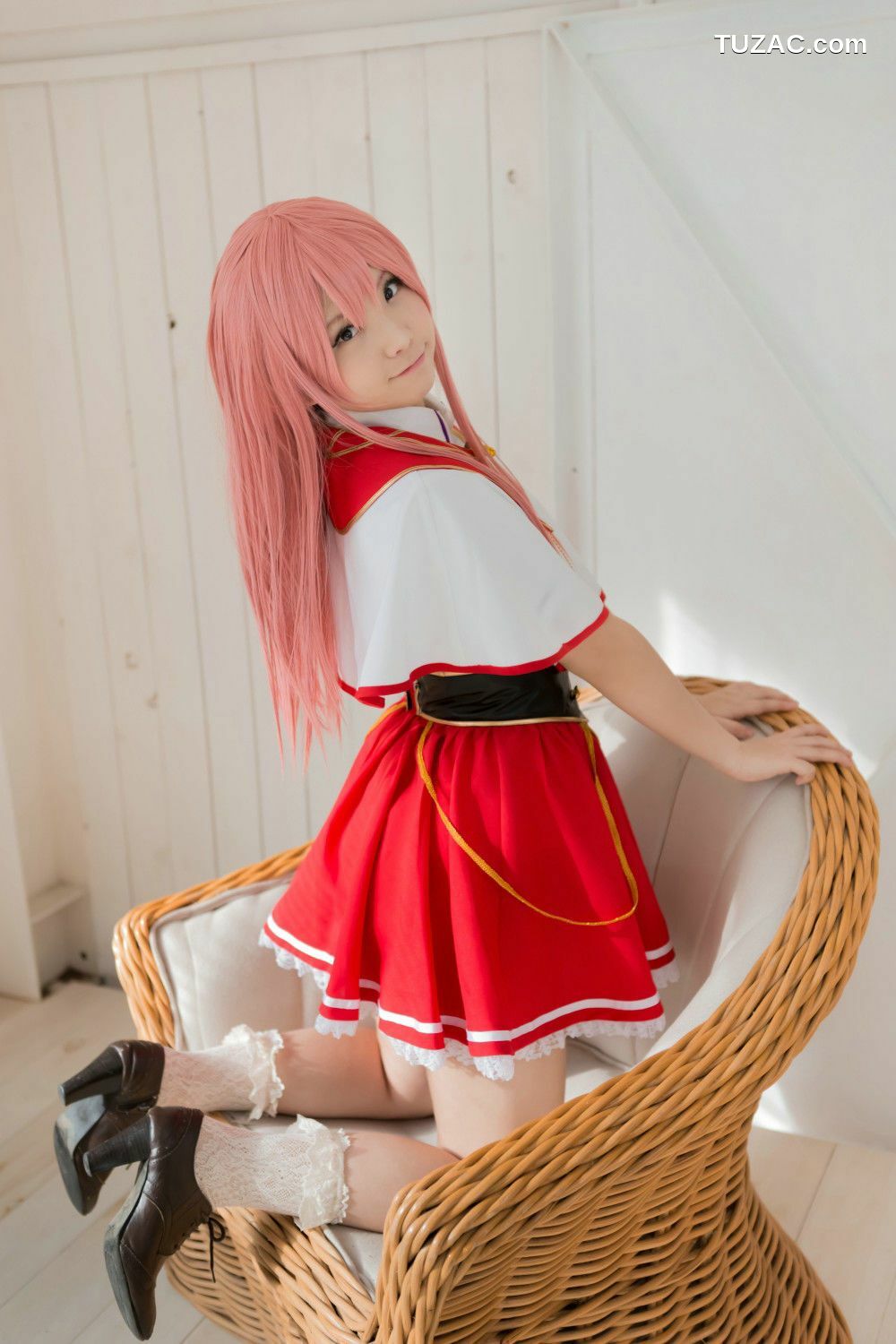 日本CosPlay_Enako(えなこ) 《秽翼的尤斯蒂娅》 Eris Floralia 艾丽丝 写真集