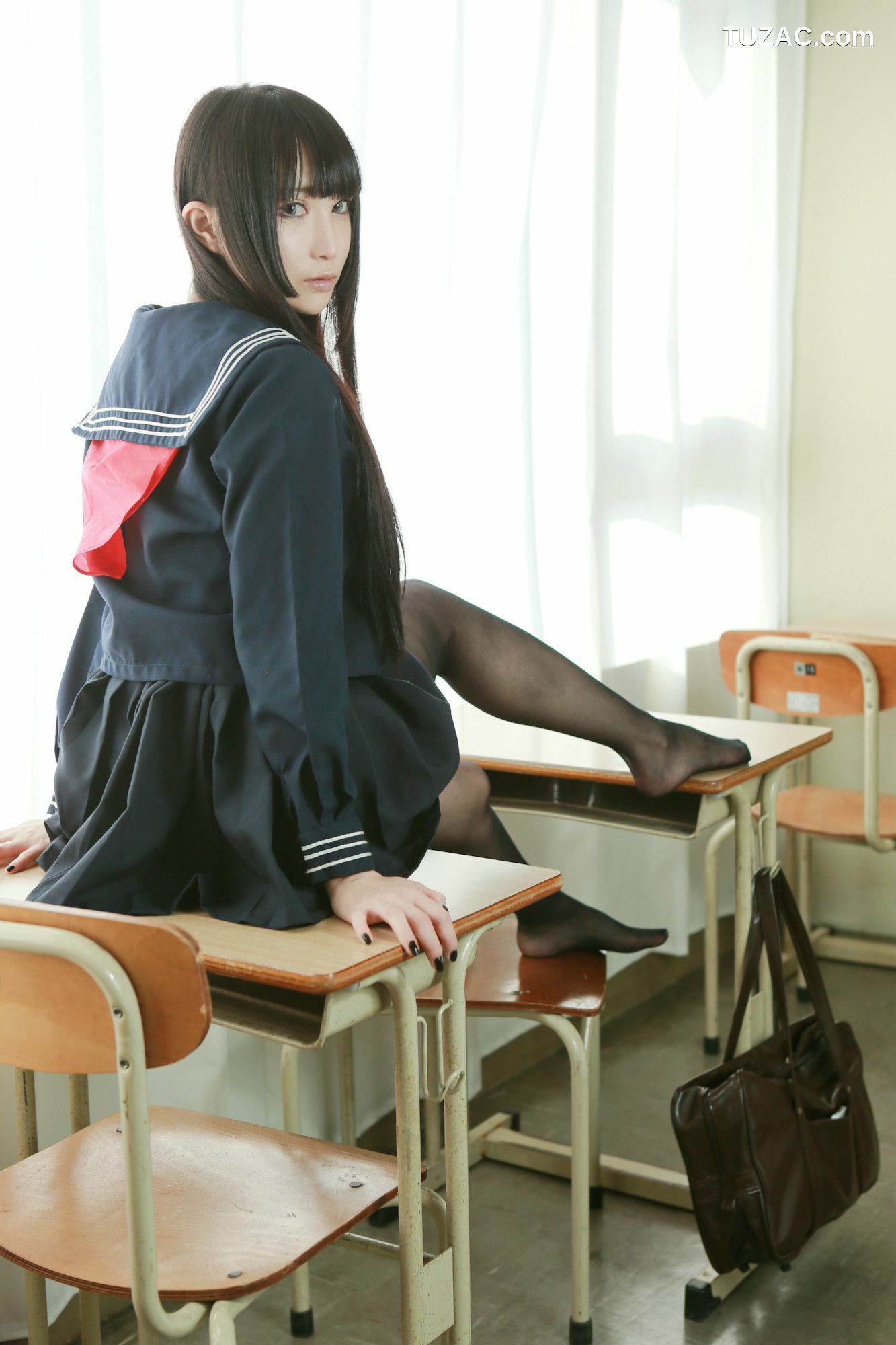 日本CosPlay_LeChat(るしゃ) School Girl(女子校生) 写真集[100P]