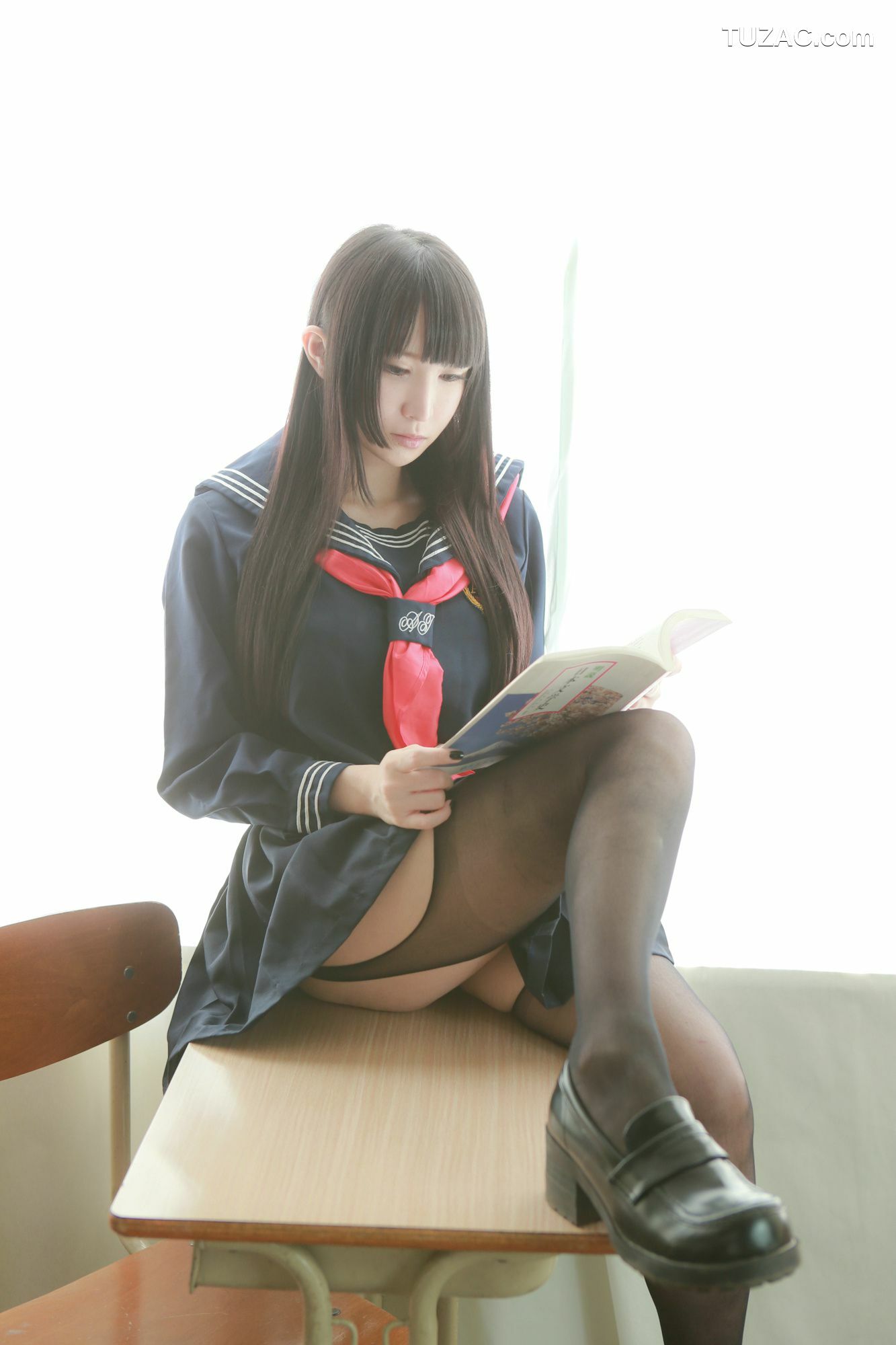 日本CosPlay_LeChat(るしゃ) School Girl(女子校生) 写真集[100P]