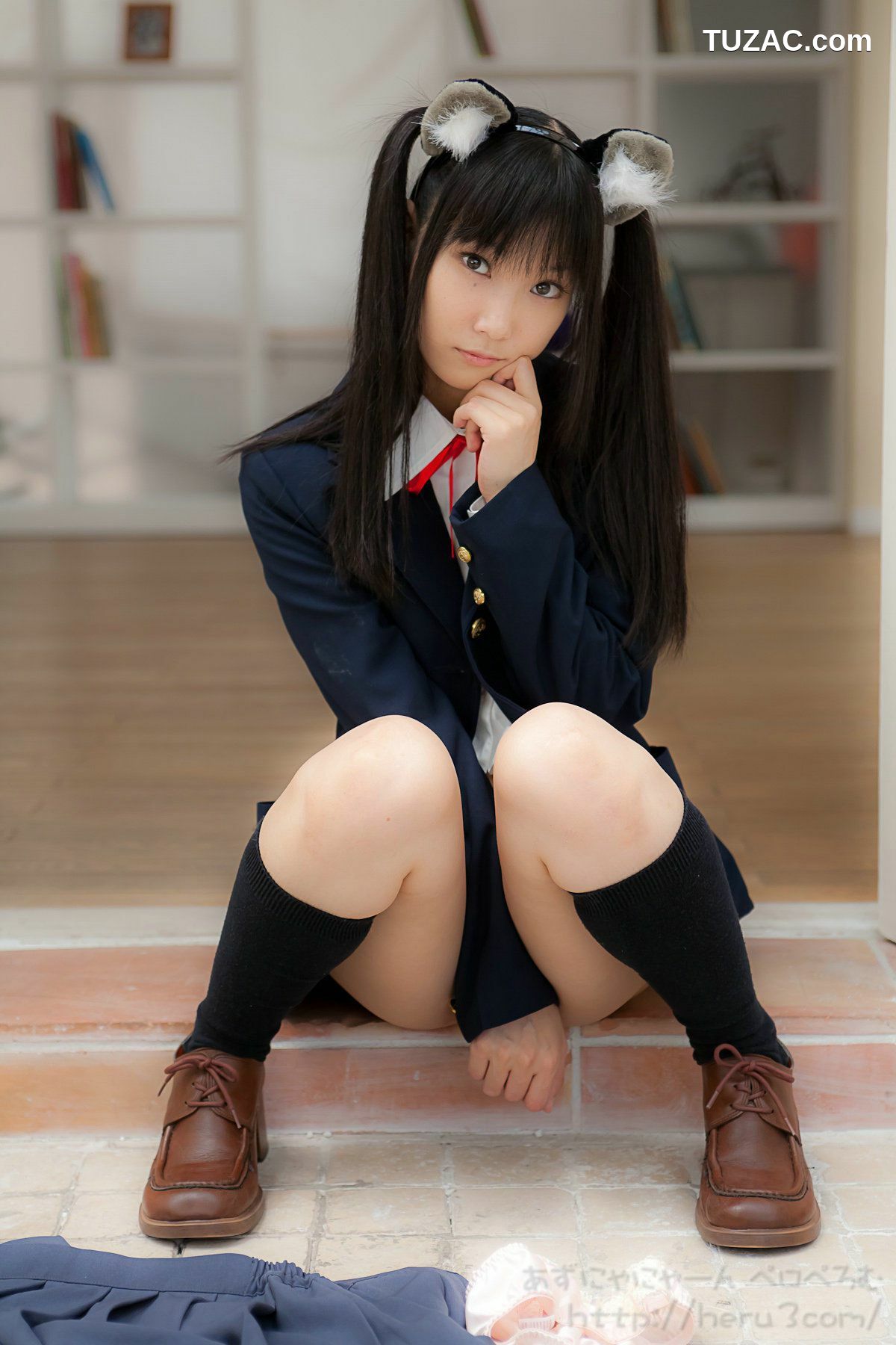 日本CosPlay_Lenfried 《K-On!》Nakano Azusa(中野梓) 写真集[100P]