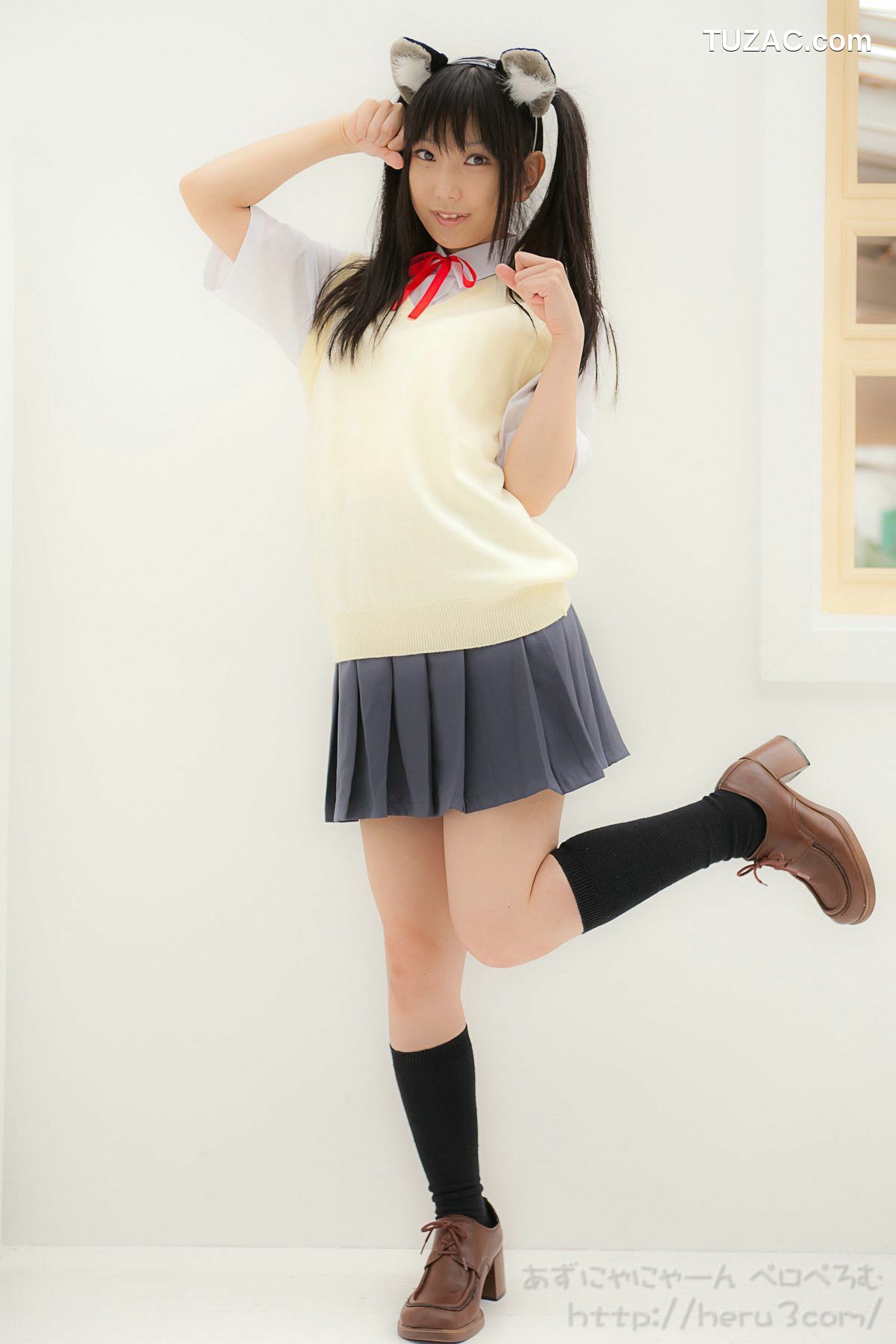 日本CosPlay_Lenfried 《K-On!》Nakano Azusa(中野梓) 写真集[100P]