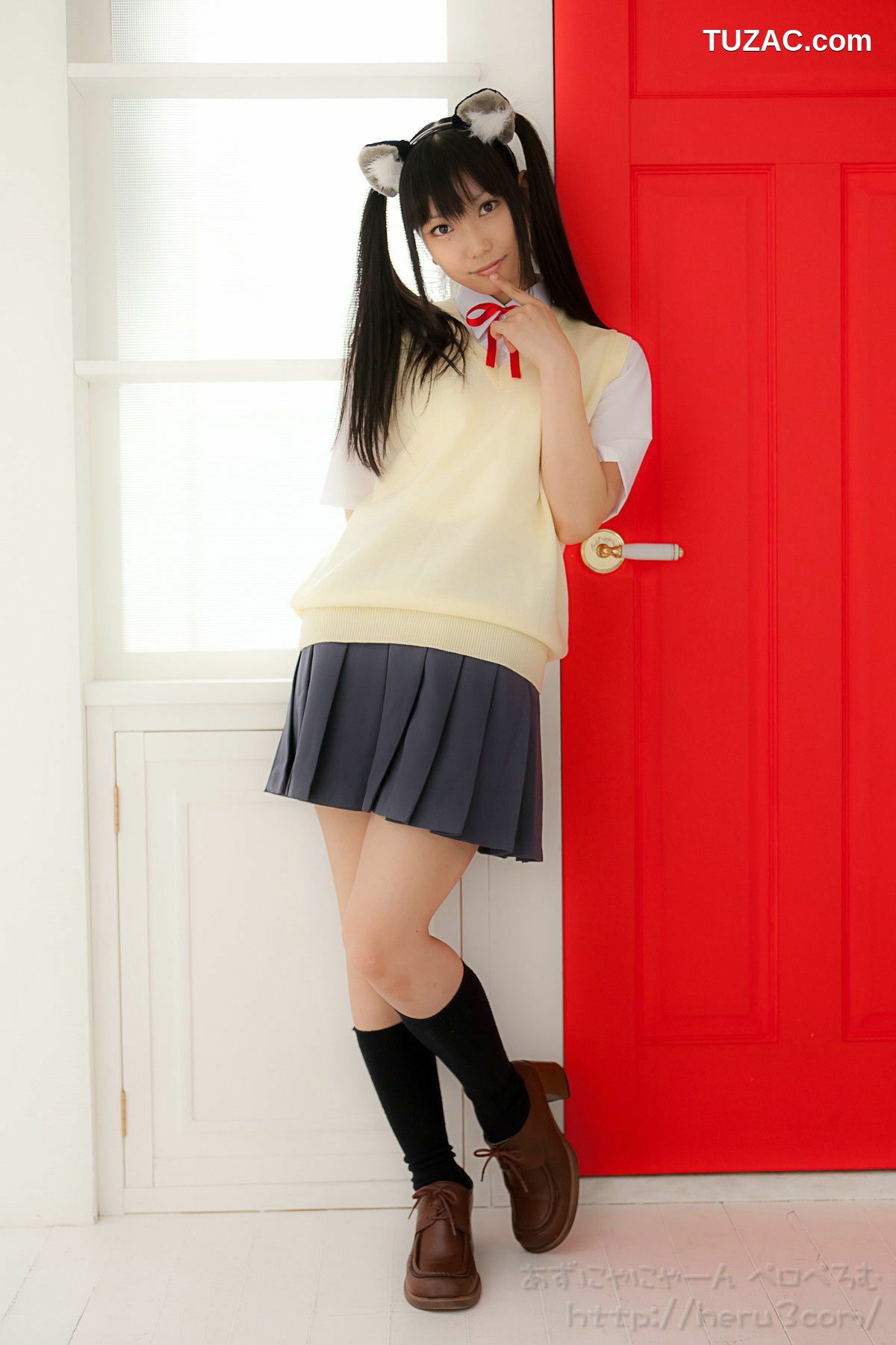 日本CosPlay_Lenfried 《K-On!》Nakano Azusa(中野梓) 写真集[100P]