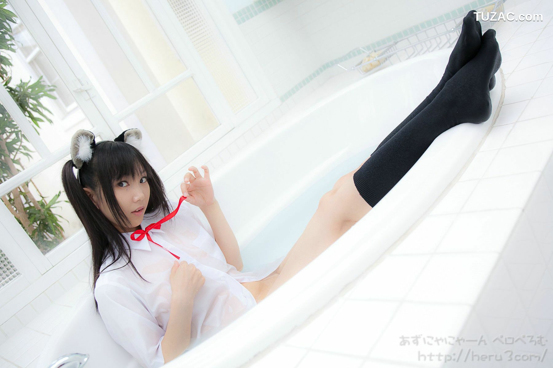 日本CosPlay_Lenfried 《K-On!》Nakano Azusa(中野梓) 写真集[100P]