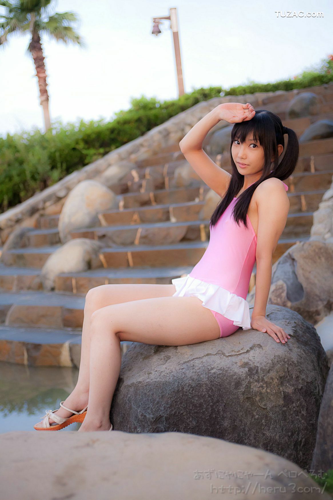 日本CosPlay_Lenfried 《K-On!》Nakano Azusa(中野梓) 写真集[100P]