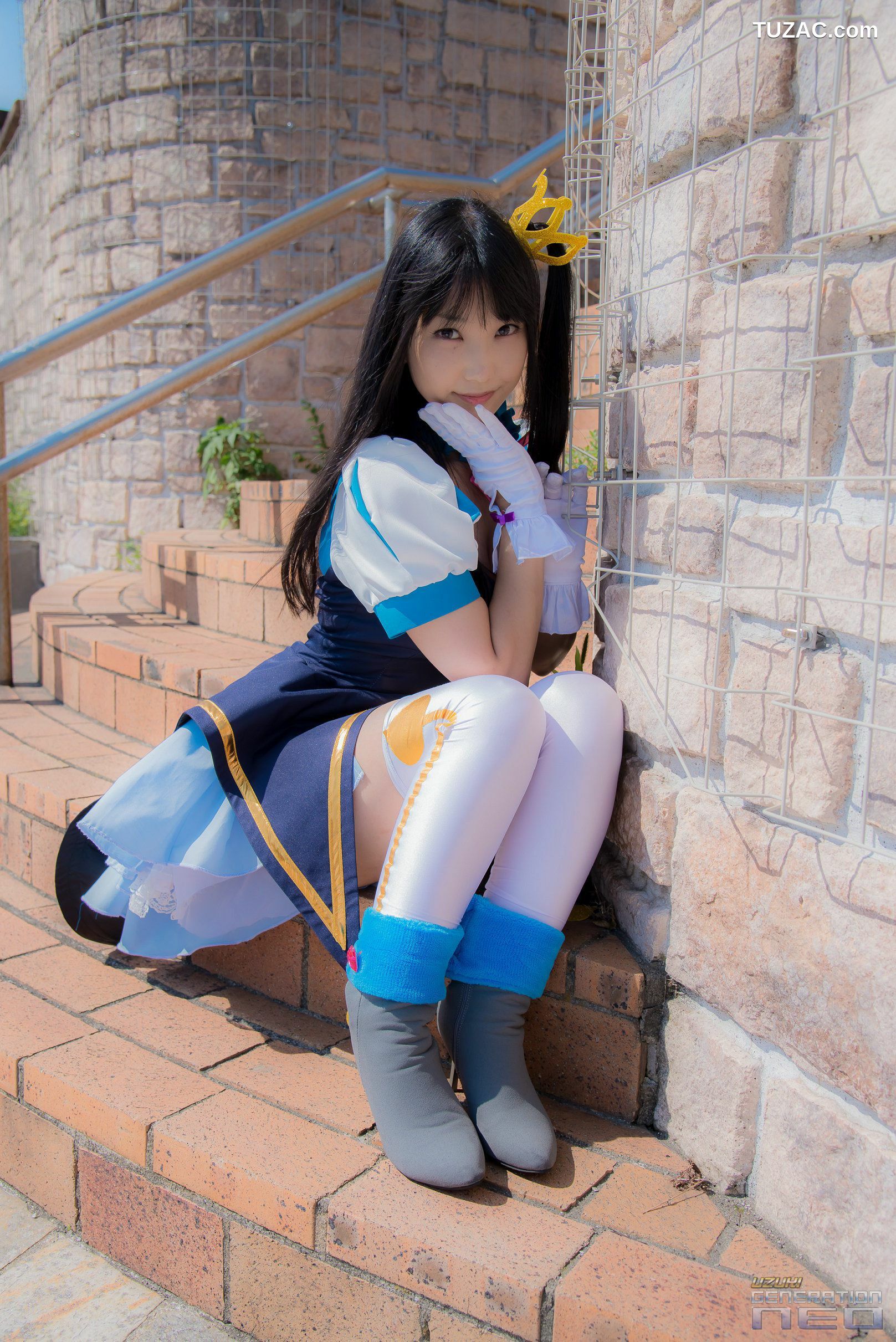 日本CosPlay_Lenfried《Idolmaster》Shimamura Uzuki(島村卯月) 写真集[100P]