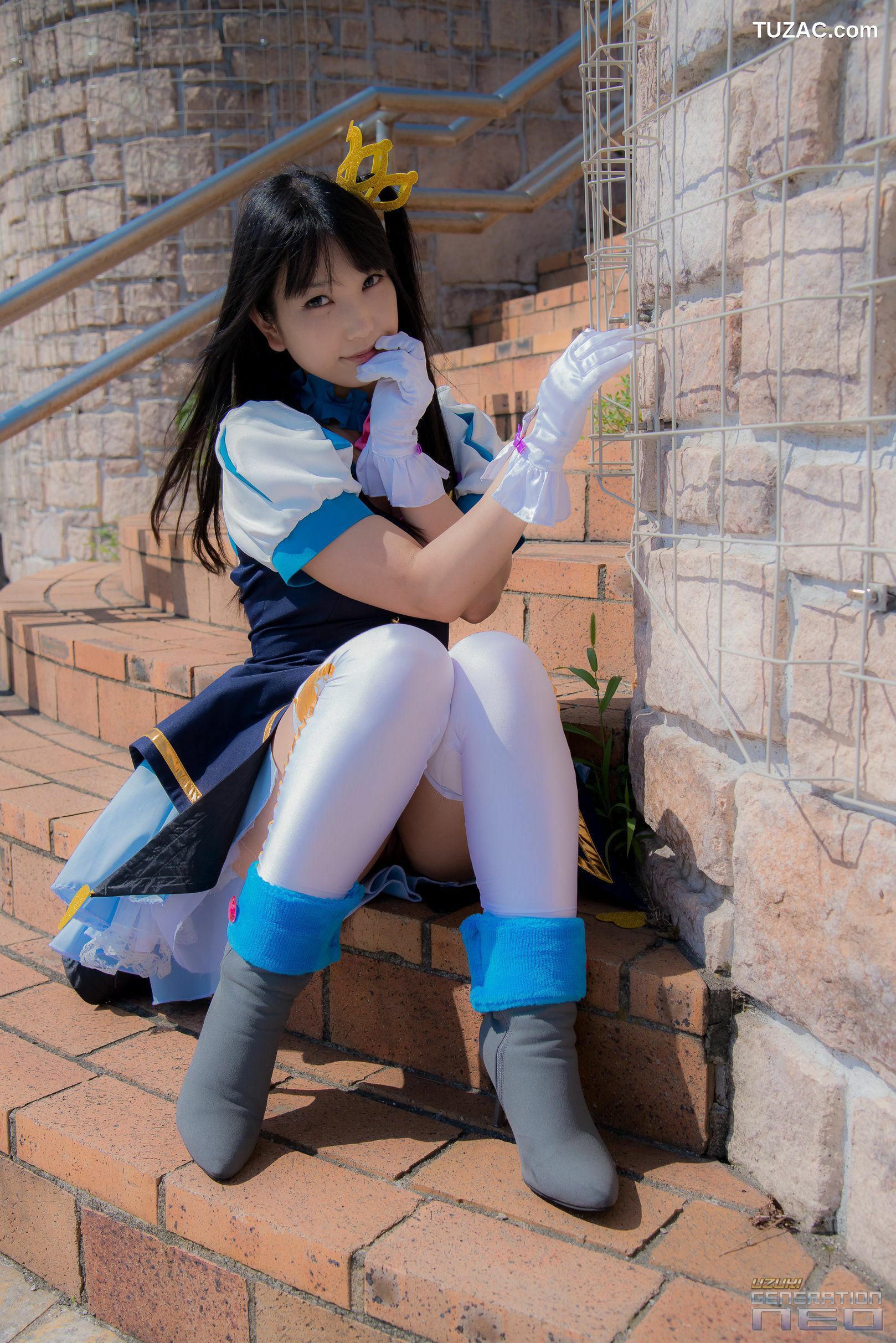 日本CosPlay_Lenfried《Idolmaster》Shimamura Uzuki(島村卯月) 写真集[100P]