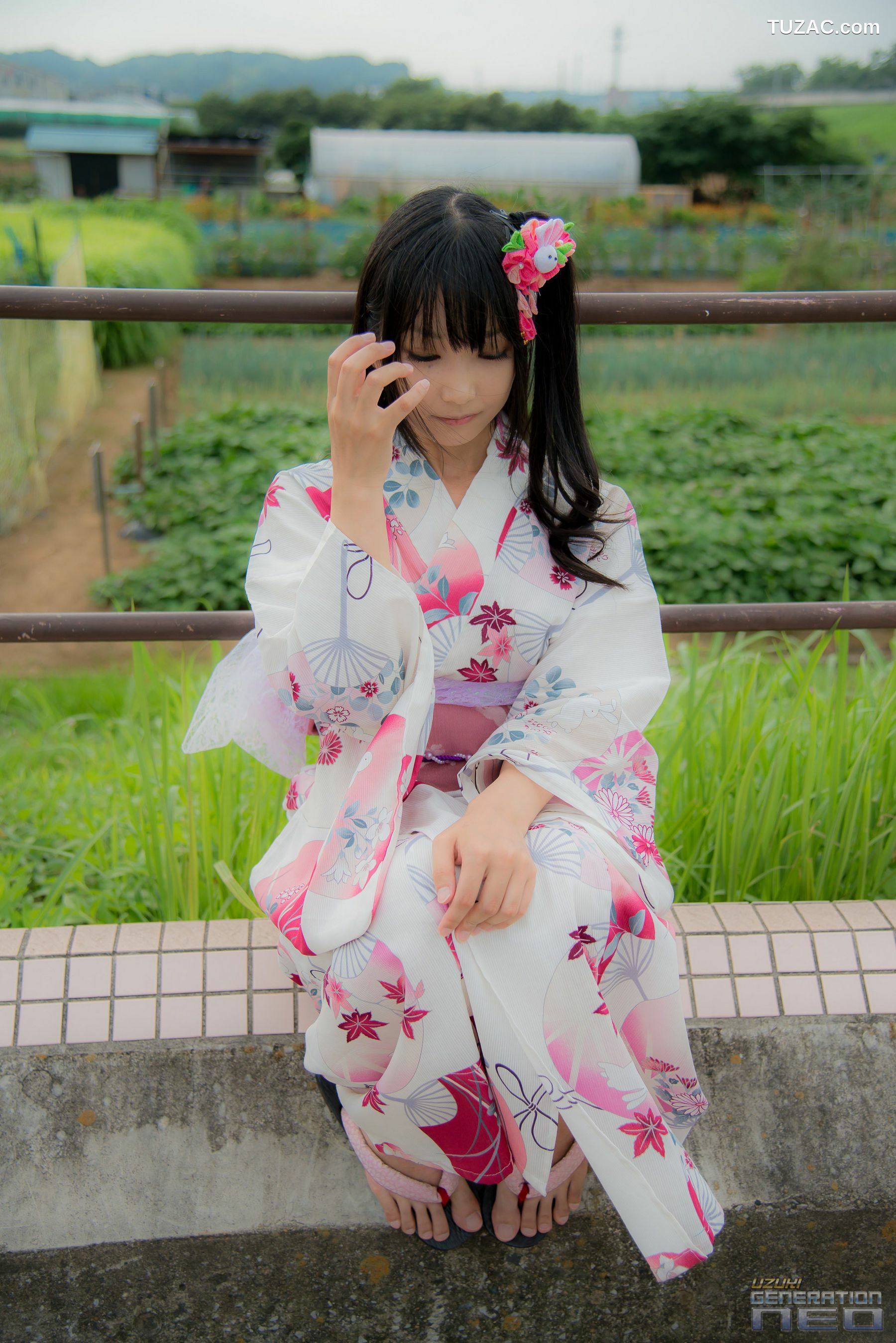 日本CosPlay_Lenfried《Idolmaster》Shimamura Uzuki(島村卯月) 写真集[100P]