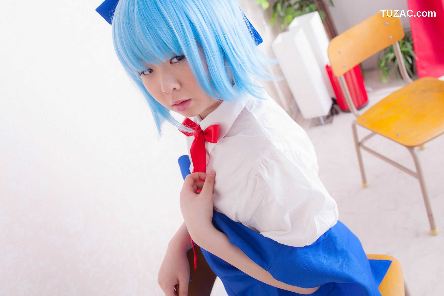 日本CosPlay_Mana(まな) 《Touhou Project》Cirno 写真集[35P]