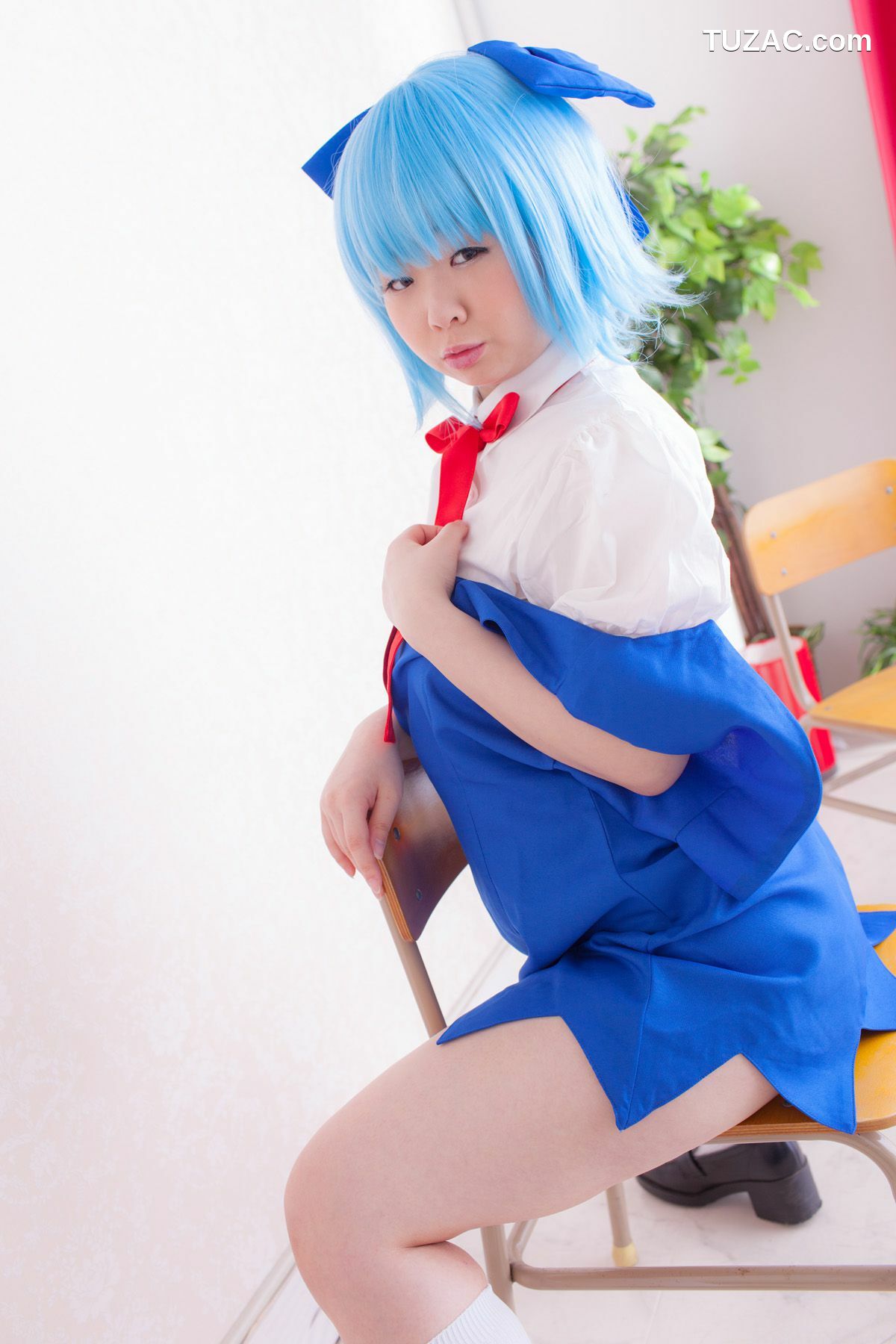 日本CosPlay_Mana(まな) 《Touhou Project》Cirno 写真集[35P]