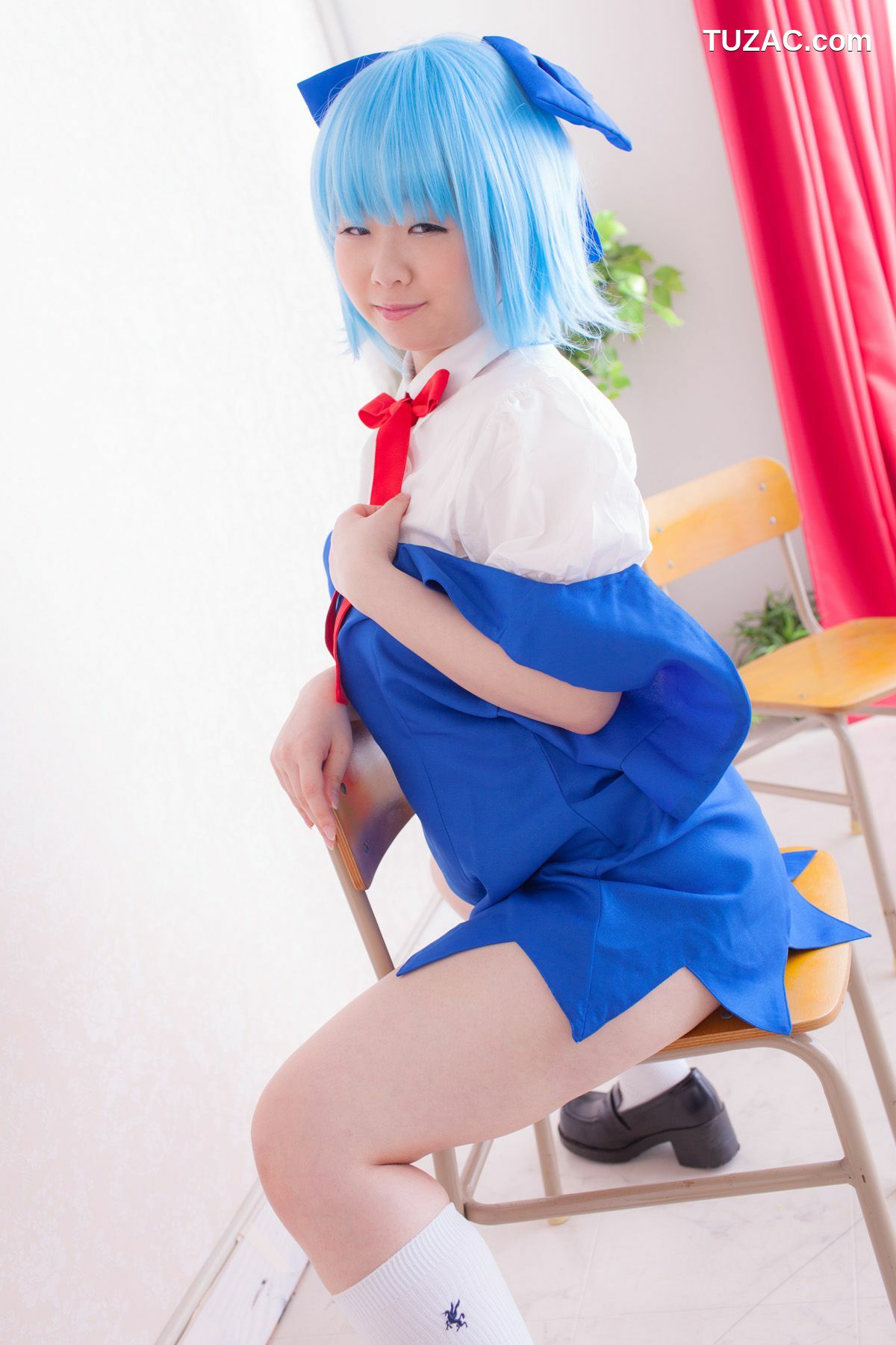 日本CosPlay_Mana(まな) 《Touhou Project》Cirno 写真集[35P]