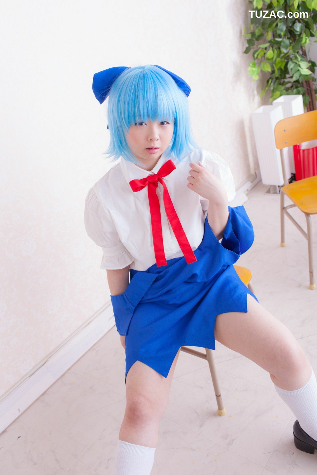 日本CosPlay_Mana(まな) 《Touhou Project》Cirno 写真集[35P]