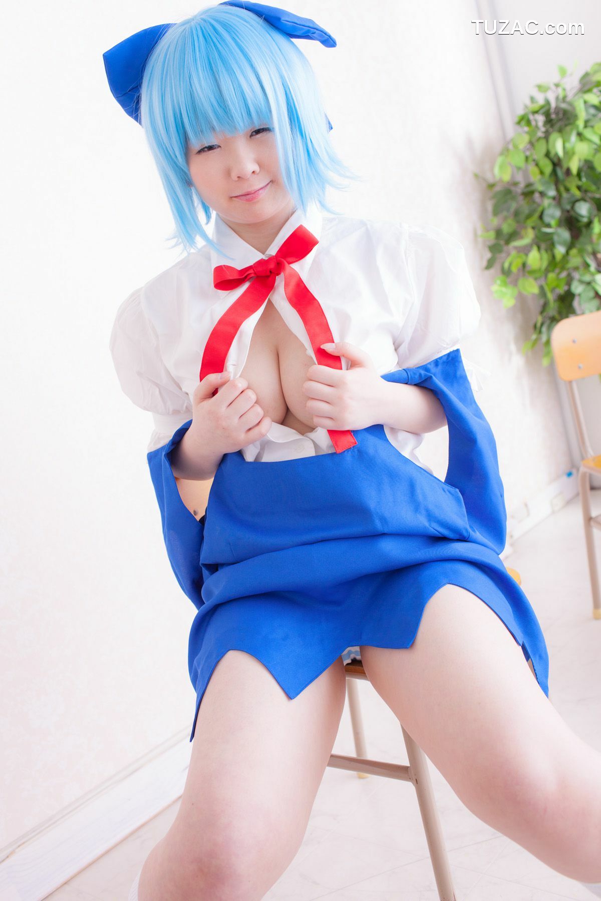 日本CosPlay_Mana(まな) 《Touhou Project》Cirno 写真集[35P]