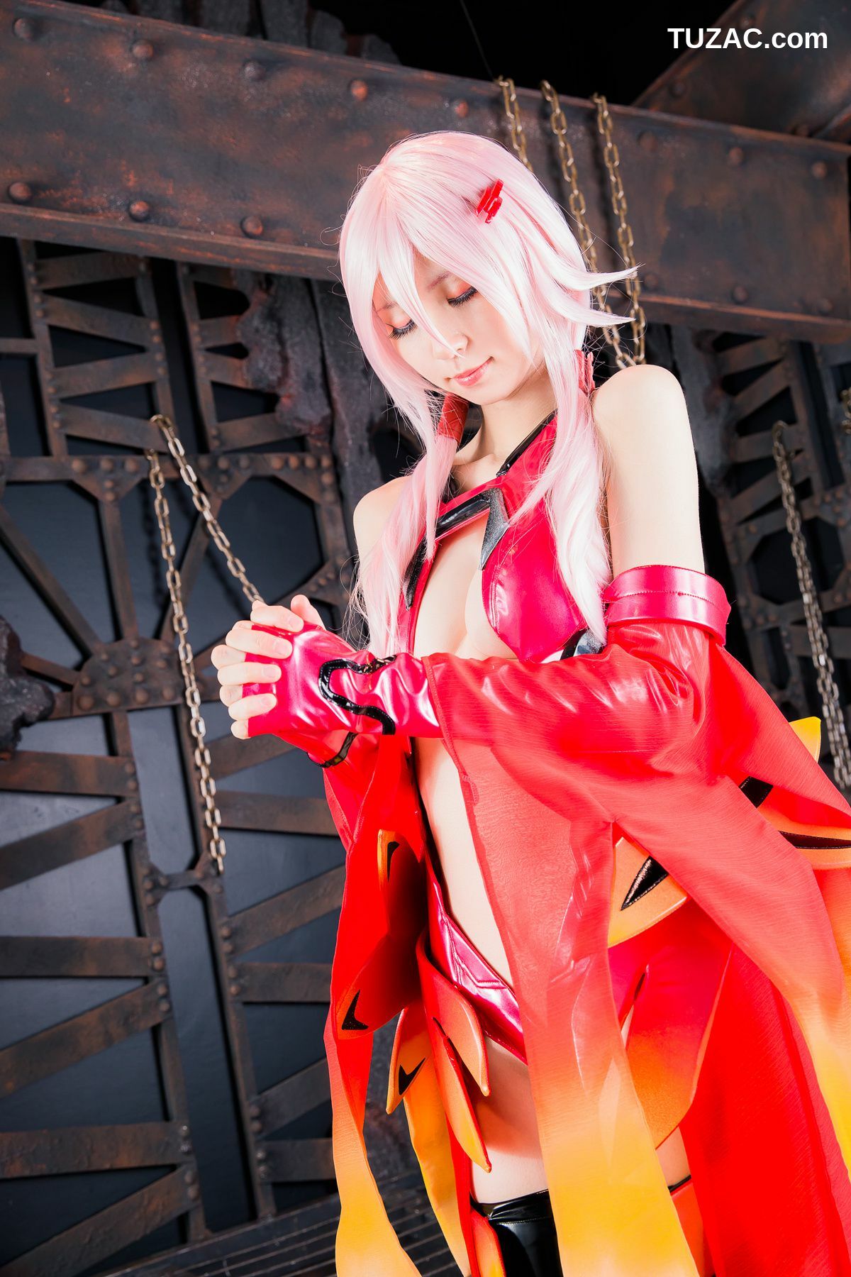 日本CosPlay_Mike(ミケ) 《Guilty Crown》Yuzuriha Inori(楪いのり) 写真集[100P]