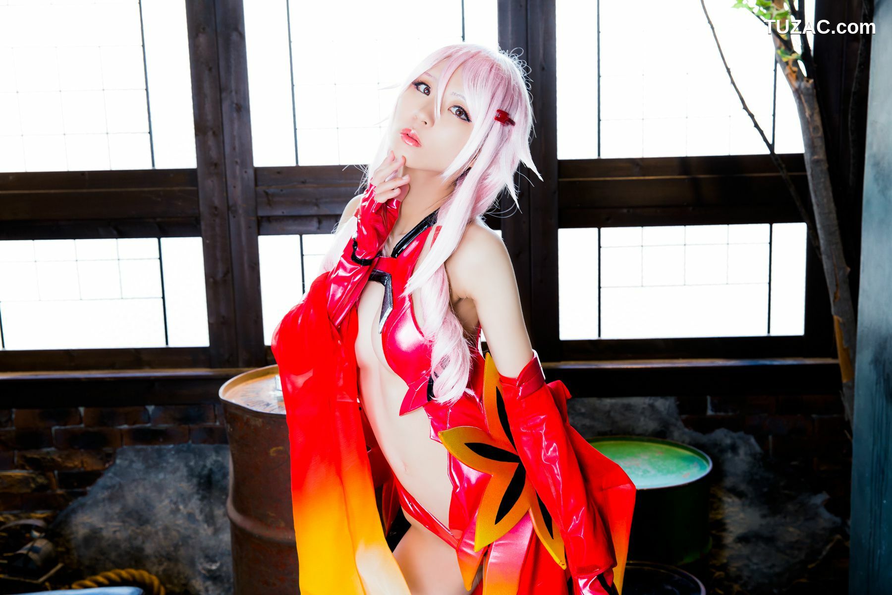 日本CosPlay_Mike(ミケ) 《Guilty Crown》Yuzuriha Inori(楪いのり) 写真集[100P]