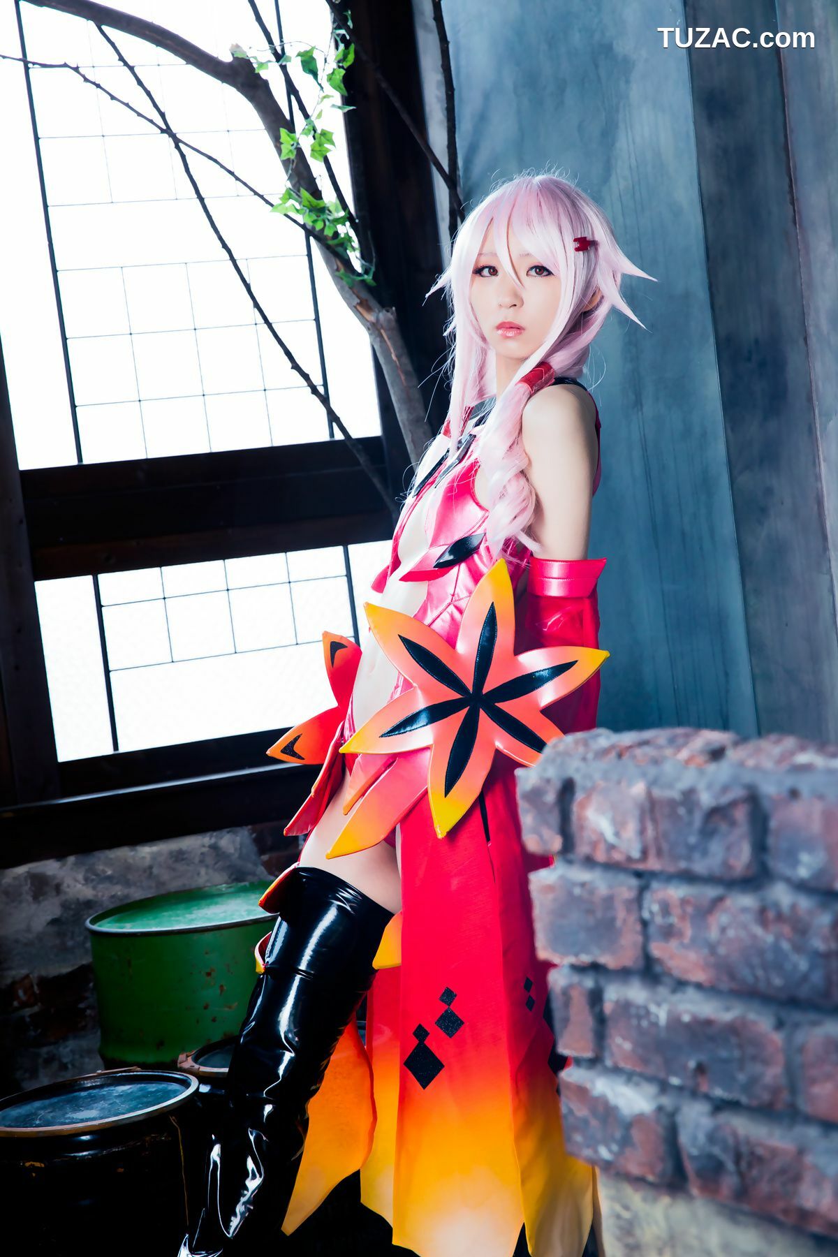日本CosPlay_Mike(ミケ) 《Guilty Crown》Yuzuriha Inori(楪いのり) 写真集[100P]