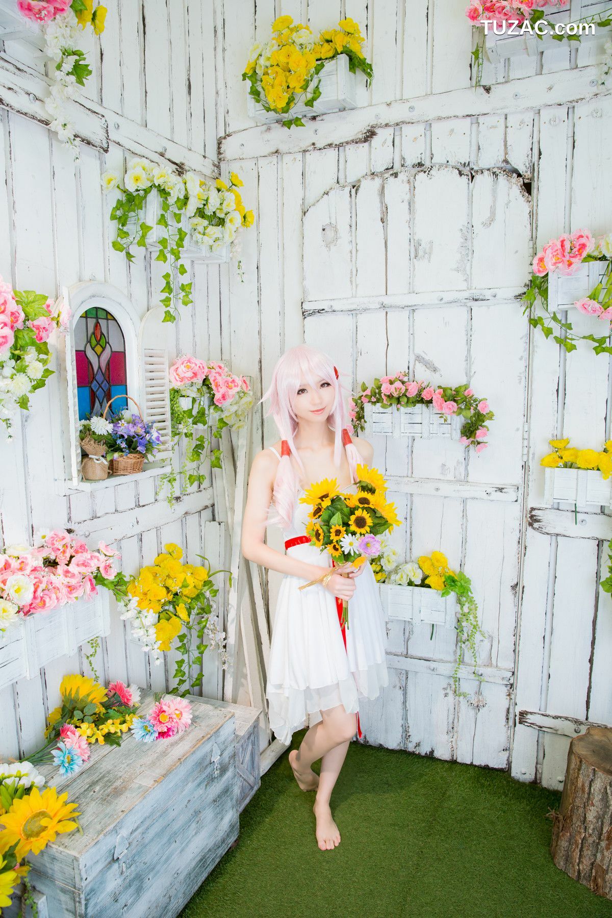 日本CosPlay_Mike(ミケ) 《Guilty Crown》Yuzuriha Inori(楪いのり) 写真集[100P]
