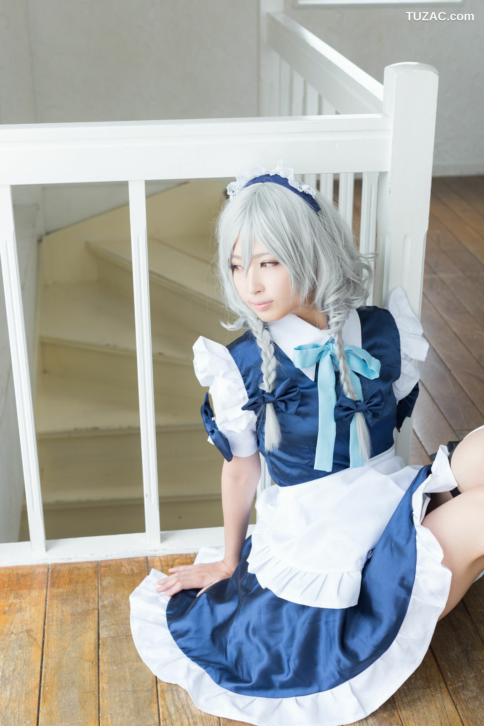 日本CosPlay_Na-san(なーさん) 《東方Projec》Izayoi Sakuya(十六夜咲夜)  写真集[100P]