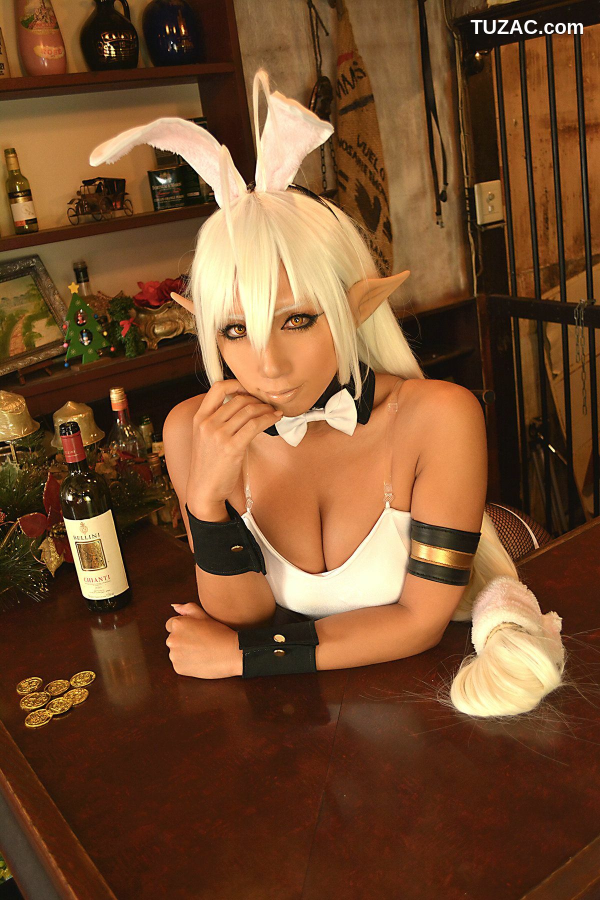 日本CosPlay_Non SummerJack 《装甲悪鬼村正》Sansei Muramasa Bunny兔女郎 写真集