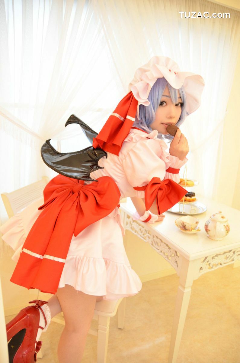 日本CosPlay_Shizuku(しずく) 《東方Project》Remilia Scarlet 写真集[80P]