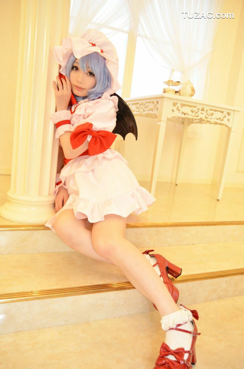 日本CosPlay_Shizuku(しずく) 《東方Project》Remilia Scarlet 写真集[80P]