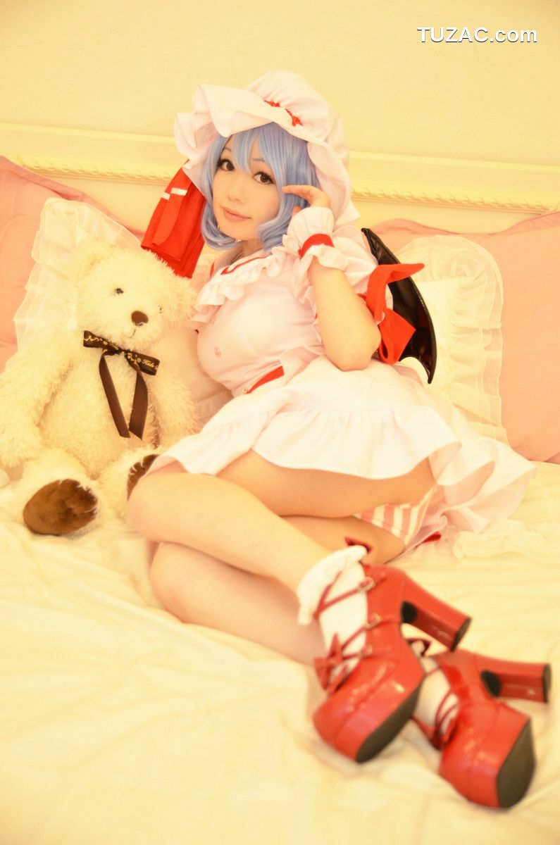 日本CosPlay_Shizuku(しずく) 《東方Project》Remilia Scarlet 写真集[80P]