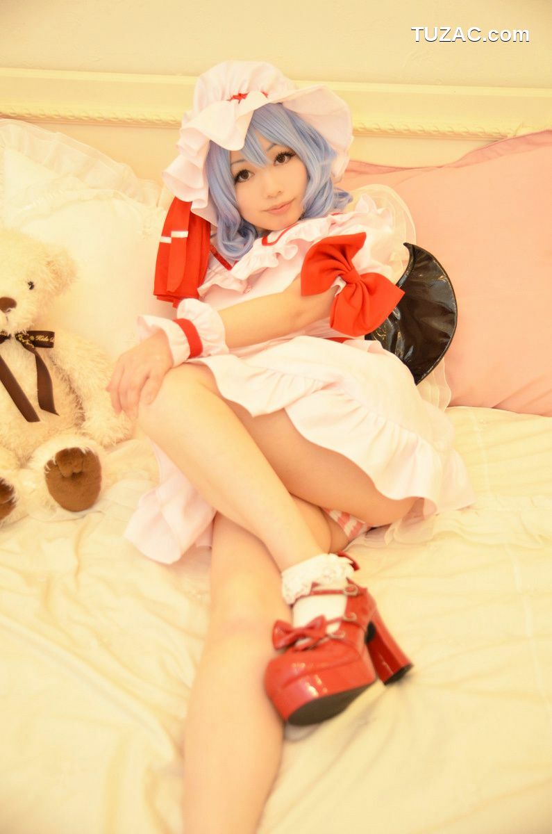 日本CosPlay_Shizuku(しずく) 《東方Project》Remilia Scarlet 写真集[80P]