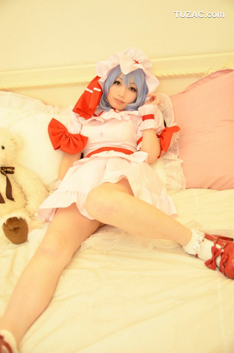 日本CosPlay_Shizuku(しずく) 《東方Project》Remilia Scarlet 写真集[80P]