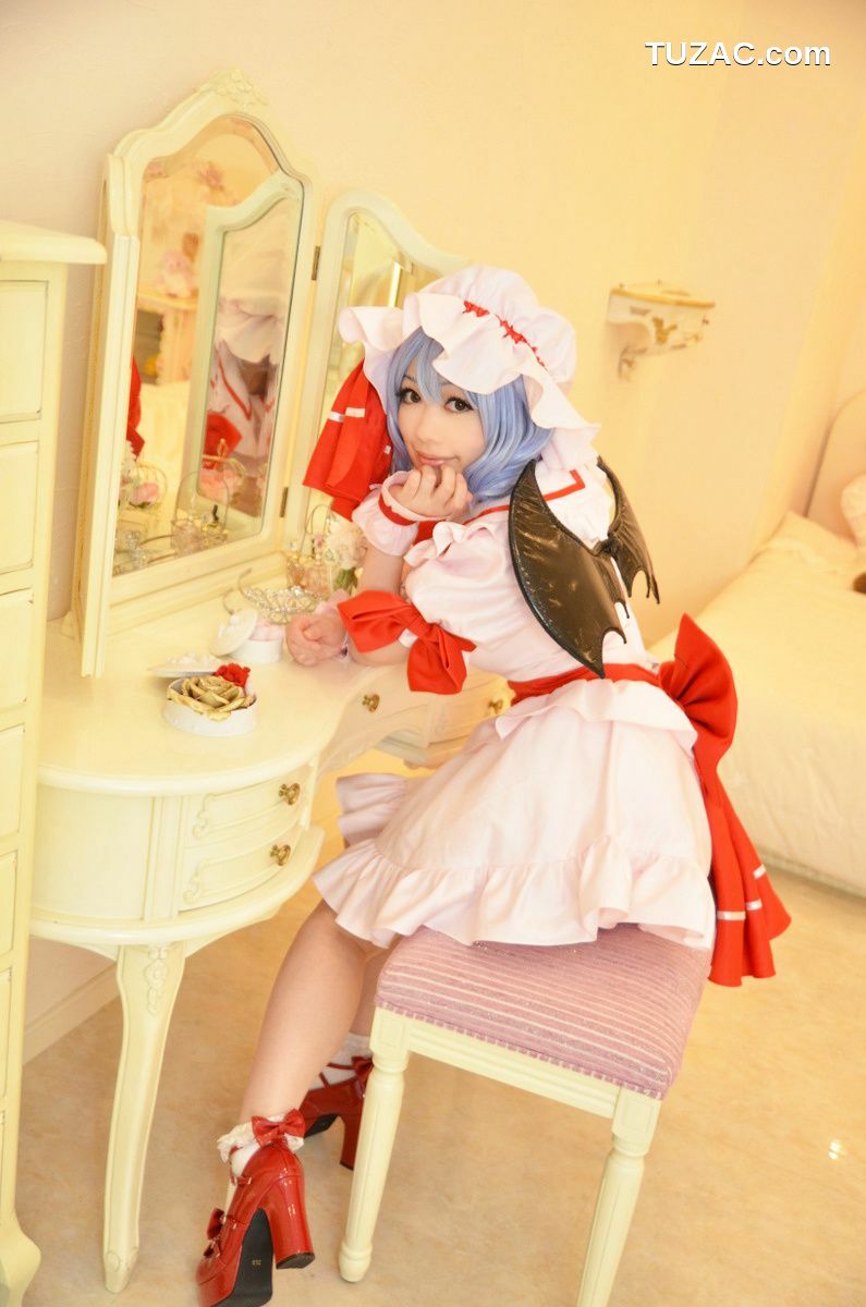 日本CosPlay_Shizuku(しずく) 《東方Project》Remilia Scarlet 写真集[80P]