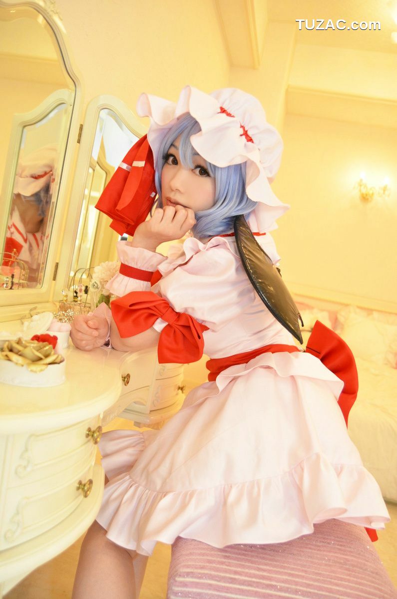 日本CosPlay_Shizuku(しずく) 《東方Project》Remilia Scarlet 写真集[80P]